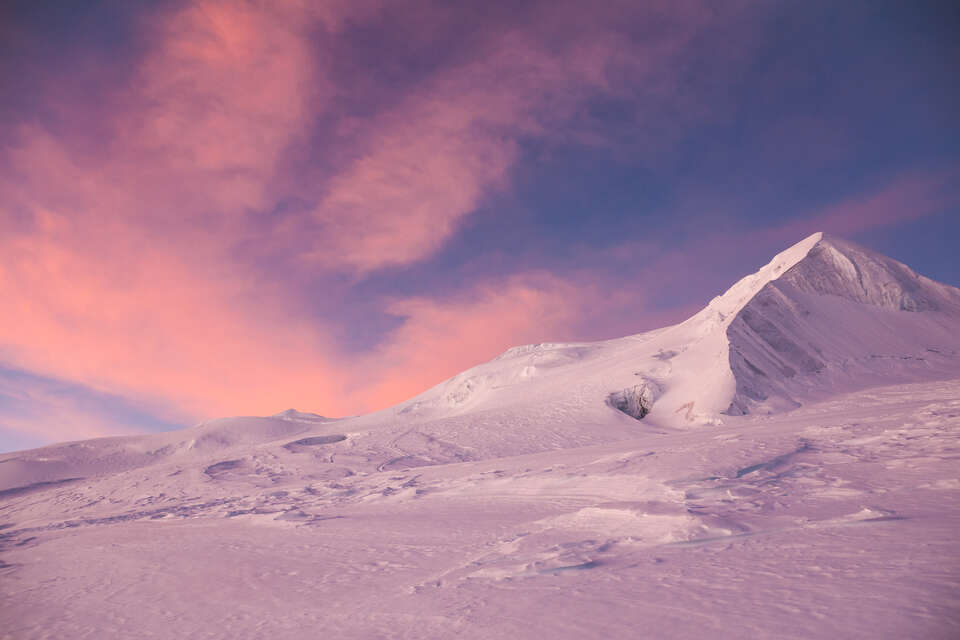 Mera Peak At Sunrise