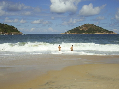 Only nude beach in city of Rio - Review of Abrico Beach 
