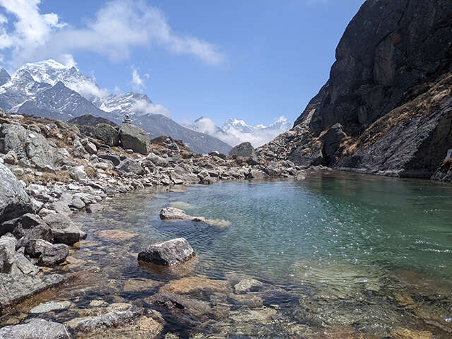 Clear Water Gokyo First Lake