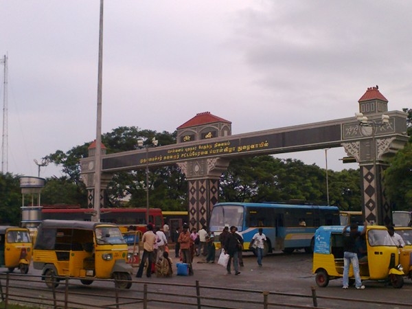 Chennai Mofussil Bus Terminus Chennai India Photos