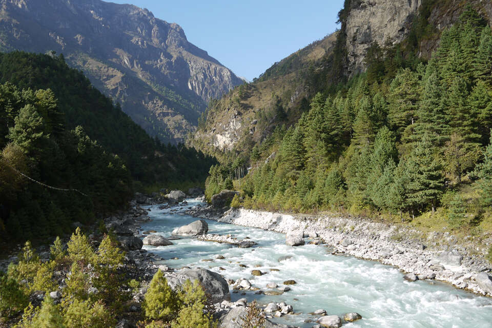 Dudh Kosi River