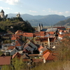 Friesach With Petersberg Castle