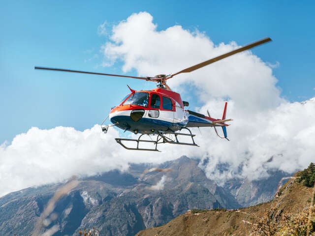Helicopter Tour Over Everest Region