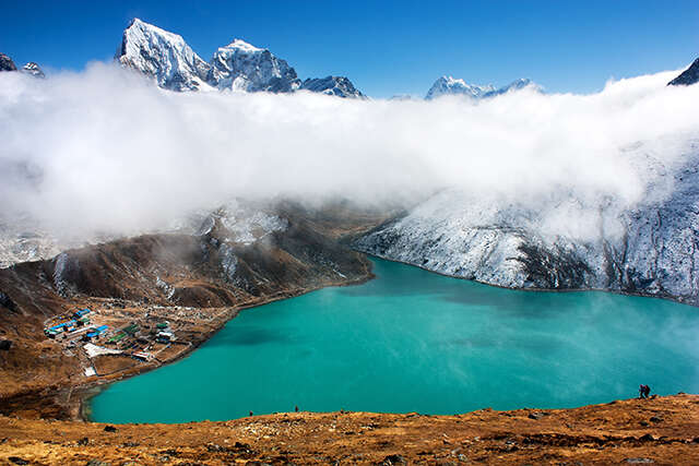 Looking Down From Gokyo Ri