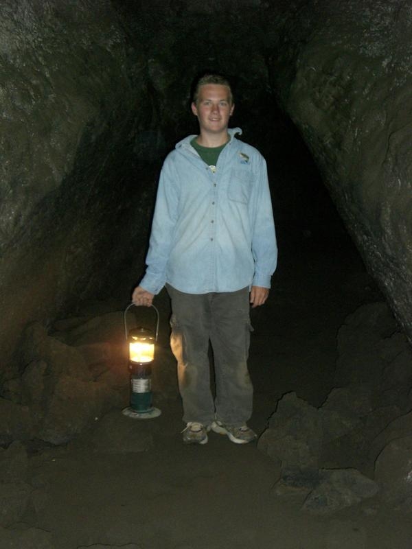lava river cave oregon gypsum