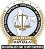 Rajiv Gandhi National University of Law Rajiv Gandhi National University of Law