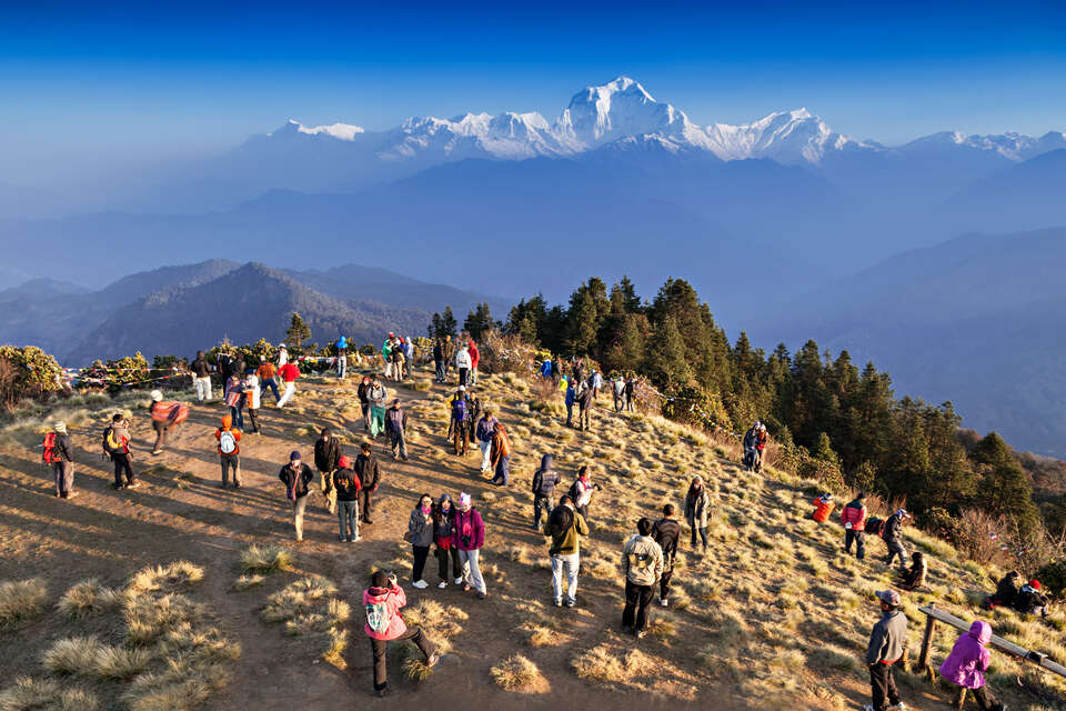 Sunrise View From Poon Hill