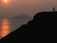 Sunset at the Cape Sounion Half Day Tour