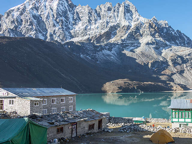 Tea Houses At Gokyo