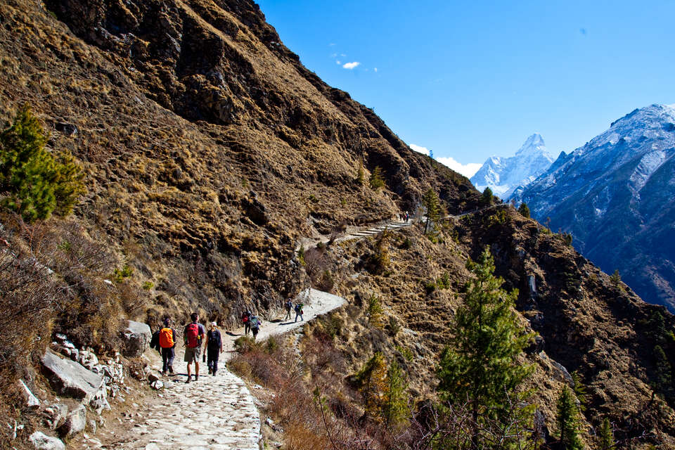 Trail To Everest Base Camp, Nepal.