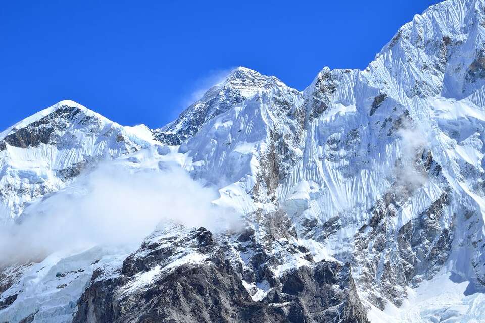 View of Everest from Kala Patthar on the Base Camp trek