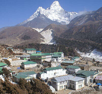 Village Along The Trek