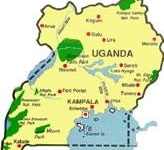 Uganda Travel Map Uganda Travel Map