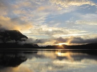 Lake Gunung Tujuh At 07.00 PM Lake Gunung Tujuh At 07.00 PM