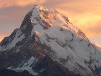 Cloudy On Top Of Mt. Everest. Cloudy On Top Of Mt. Everest.