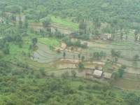 Raigarh Village From Top