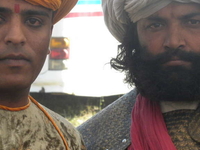 During The Shooting Of French Serial At Udaipur