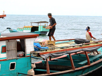 Activities In Sirombu Harbor