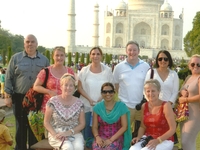 At Taj Mahal At Taj Mahal