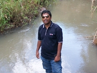 Me, Standing Tall And Proud On My Own Mountain Stream... ;) . My Dad Own The Land.