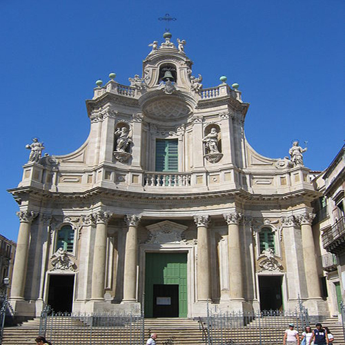 Basílica de la Colegiata, Catania, Italia Información ...