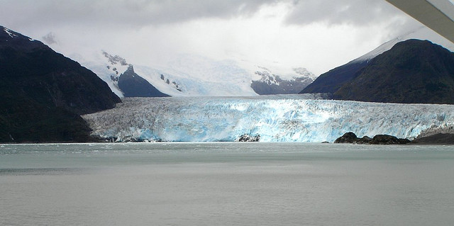 Map of Glaciers in Bernardo O'Higgins National Park, Chile