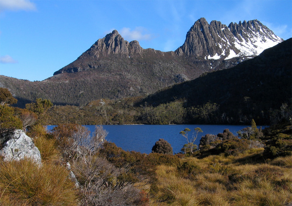 Mountain Ranges in Tasmania, Australia