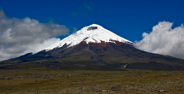 Volcanoes near Quito, Ecuador