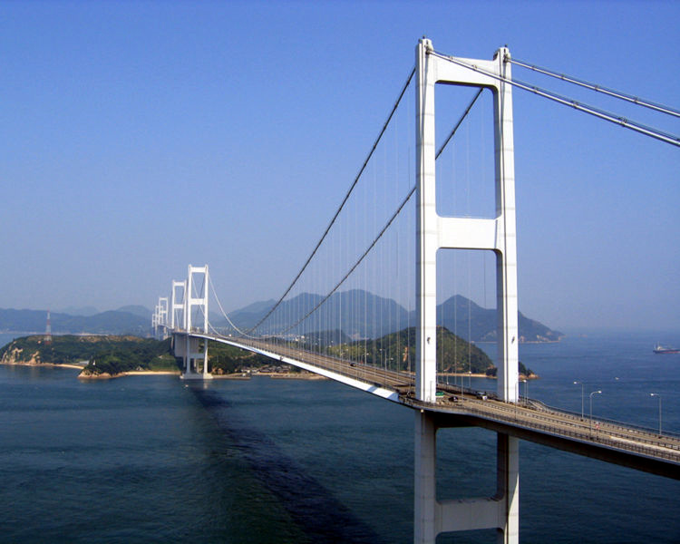 Kurushima Kaikyo Bridge Japon Informacion Turistica