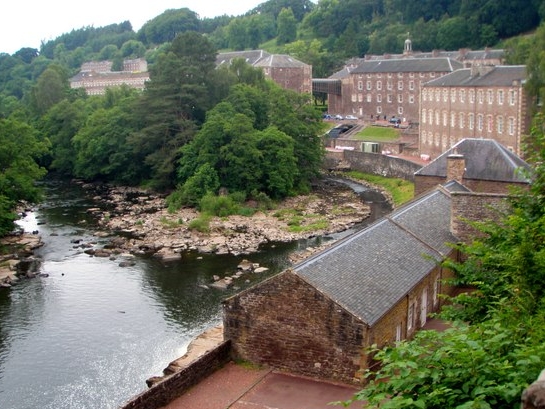 Towns and Villages near Glasgow, Scotland