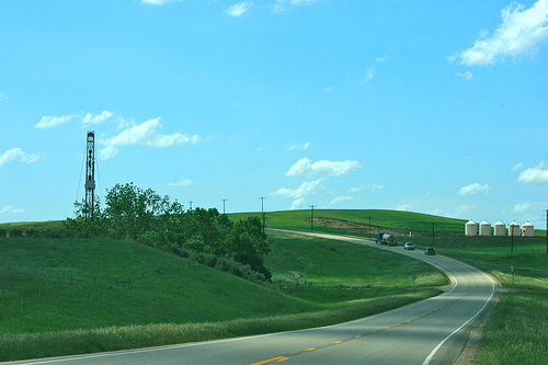 Map of Airports in Western North Dakota